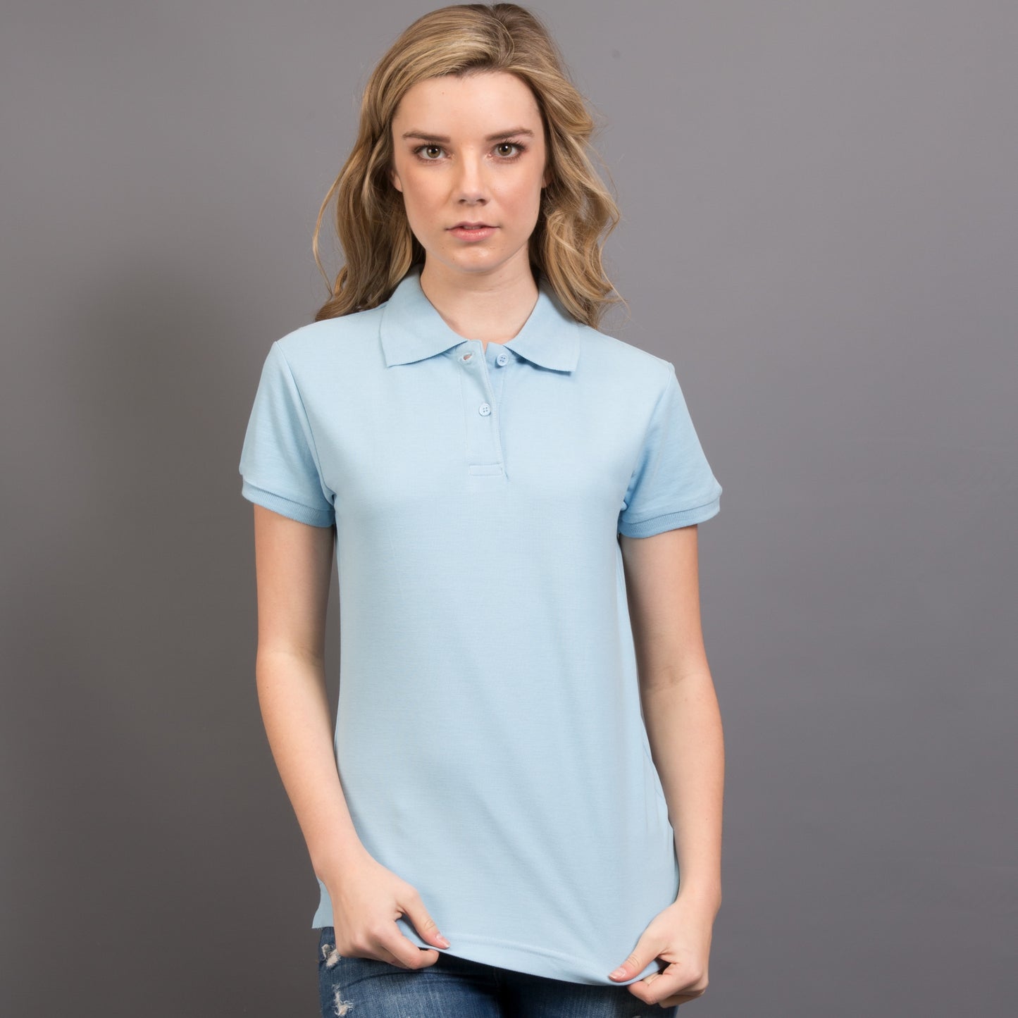 Ladies Knit Polo | Custom Printed