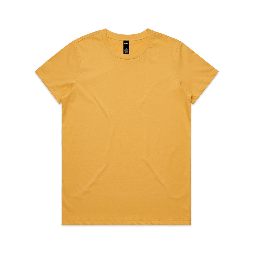 Ladies Maple Tee 4001 | Custom Printed