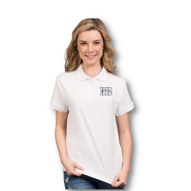Ladies Knit Polo | Custom Printed