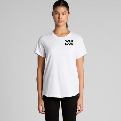 Ladies Maple Curve Tee 4024 | Custom Printed