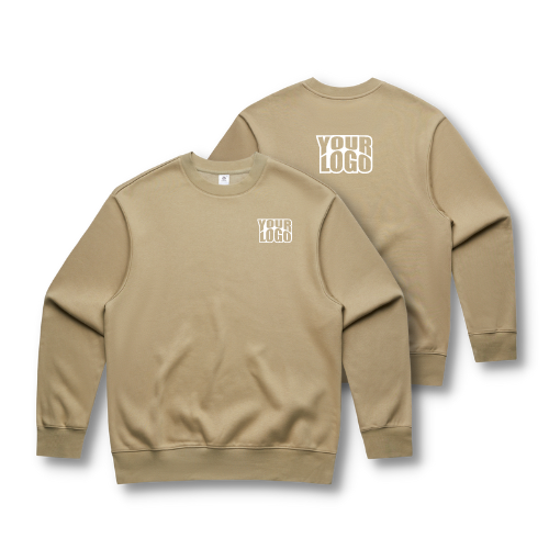 Ladies Heavy Crew 4145| Custom Printed