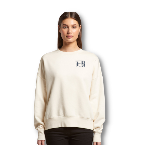 Ladies Heavy Crew 4145| Custom Printed