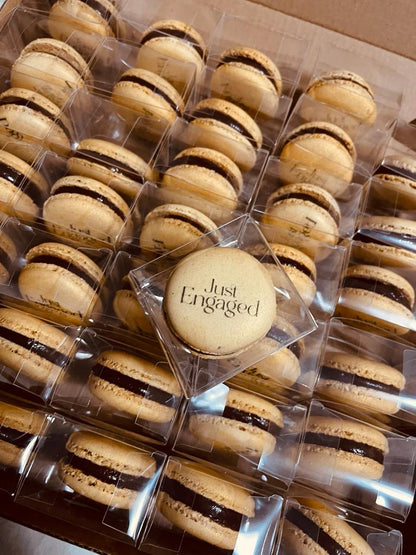 Custom Printed Macarons | Individually Boxed & Ribboned