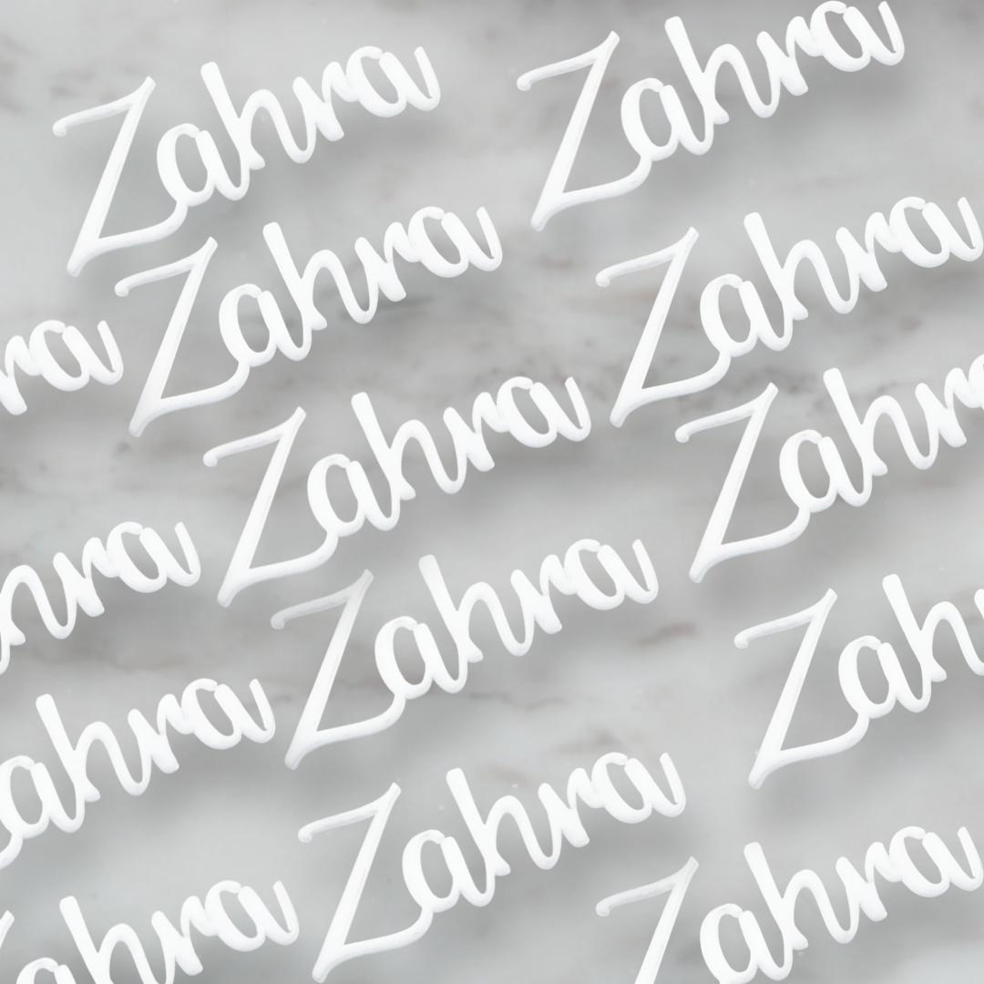Mini acrylic names| 10 pcs