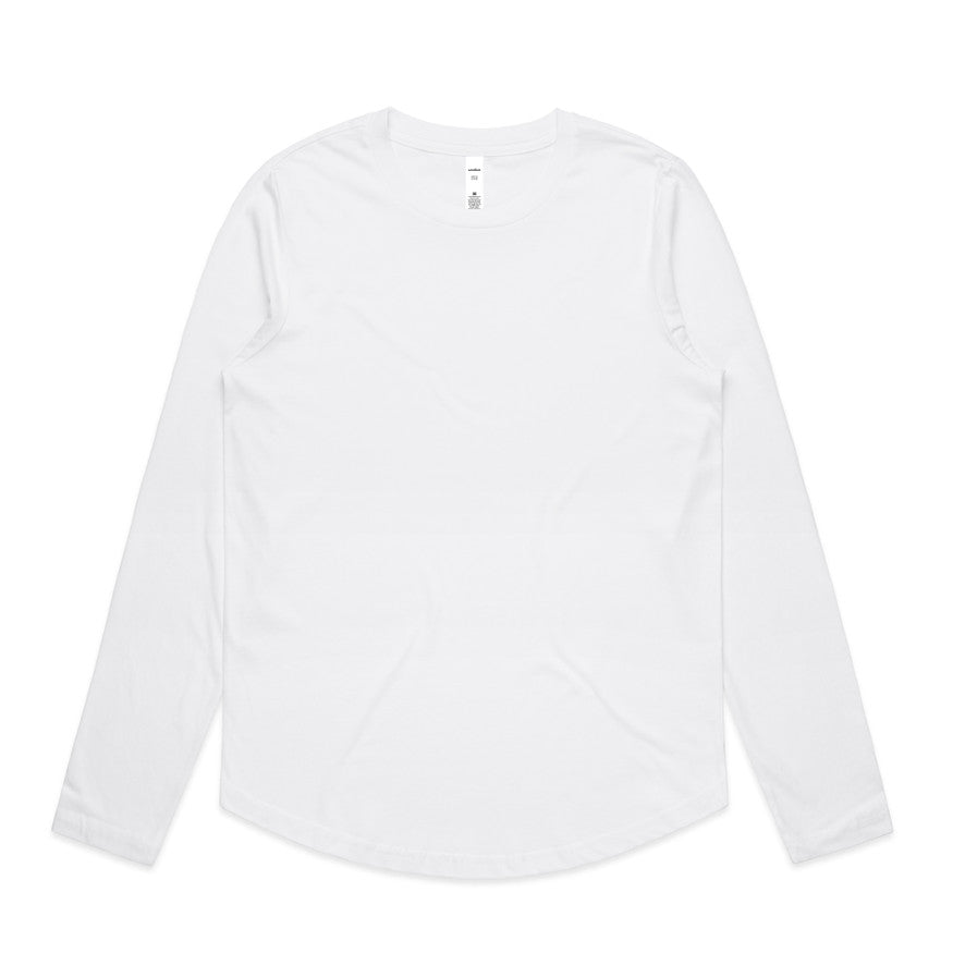 Ladies Maple Curve L/S Tee 4021 | Custom Printed