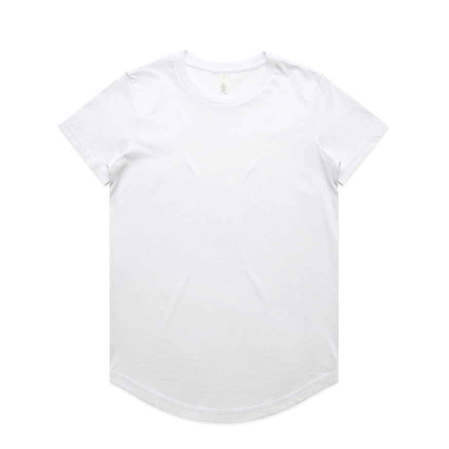 Ladies Maple Curve Tee 4024 | Custom Printed