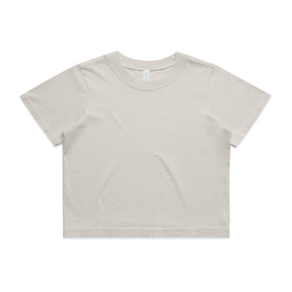 Ladies Heavy Faded Crop Tee 4089 | Custom Printed