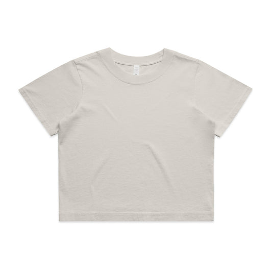 Ladies Heavy Faded Crop Tee 4089 | Custom Printed