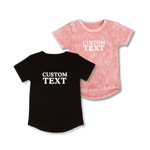 Kids Long Back Tee