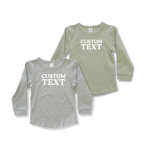Kids Long Sleeve Tee