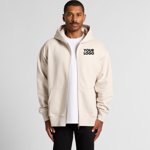 Men's Heavy Zip Hood 5148 | Custom Printed