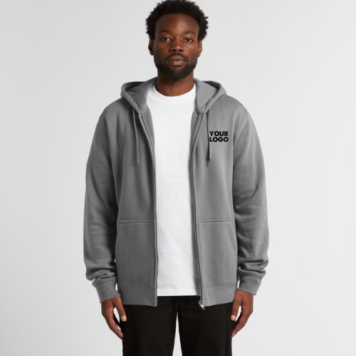 Men's Stencil Zip Hood 5104 | Custom Printed