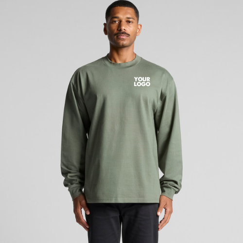 Men's Heavy L/S Tee 5081 | Custom Printed