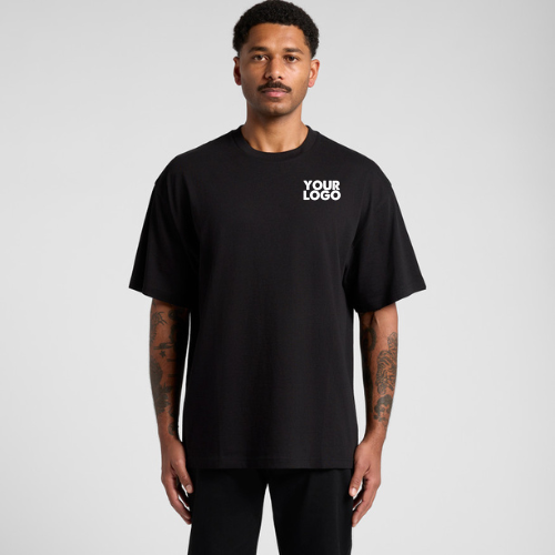 Men's Block Oversized Tee 5052 | Custom Printed