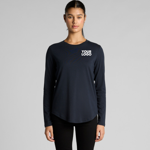 Ladies Maple Curve L/S Tee 4021 | Custom Printed