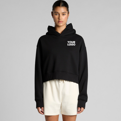 Ladies Relax Crop Hood 4168 | Custom Printed