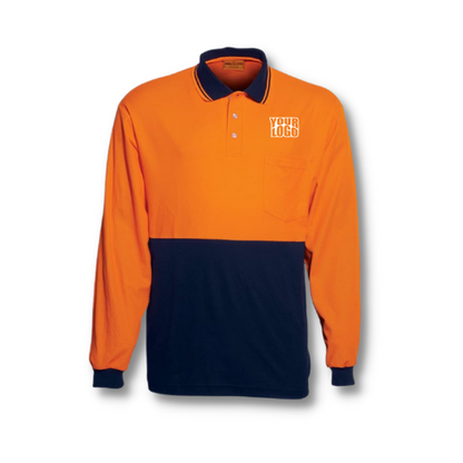 Adults Hi-Vis Polo | Custom Printed