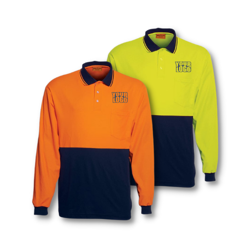 Unisex Adults Hi Vis Polo Custom Printed The Printing Point