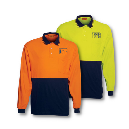 Unisex Adults Hi-Vis Polo | Custom Printed