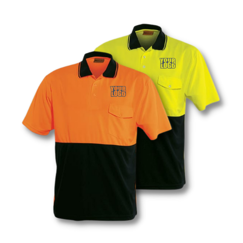Unisex Adults Hi-Vis Polo | Custom Printed