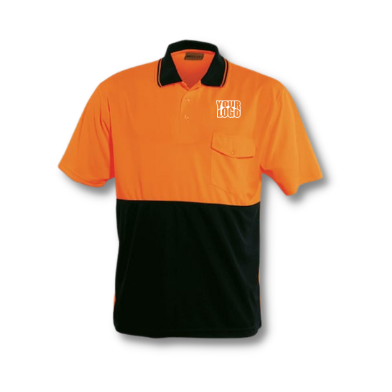 Unisex Adults Hi-Vis Polo | Custom Printed