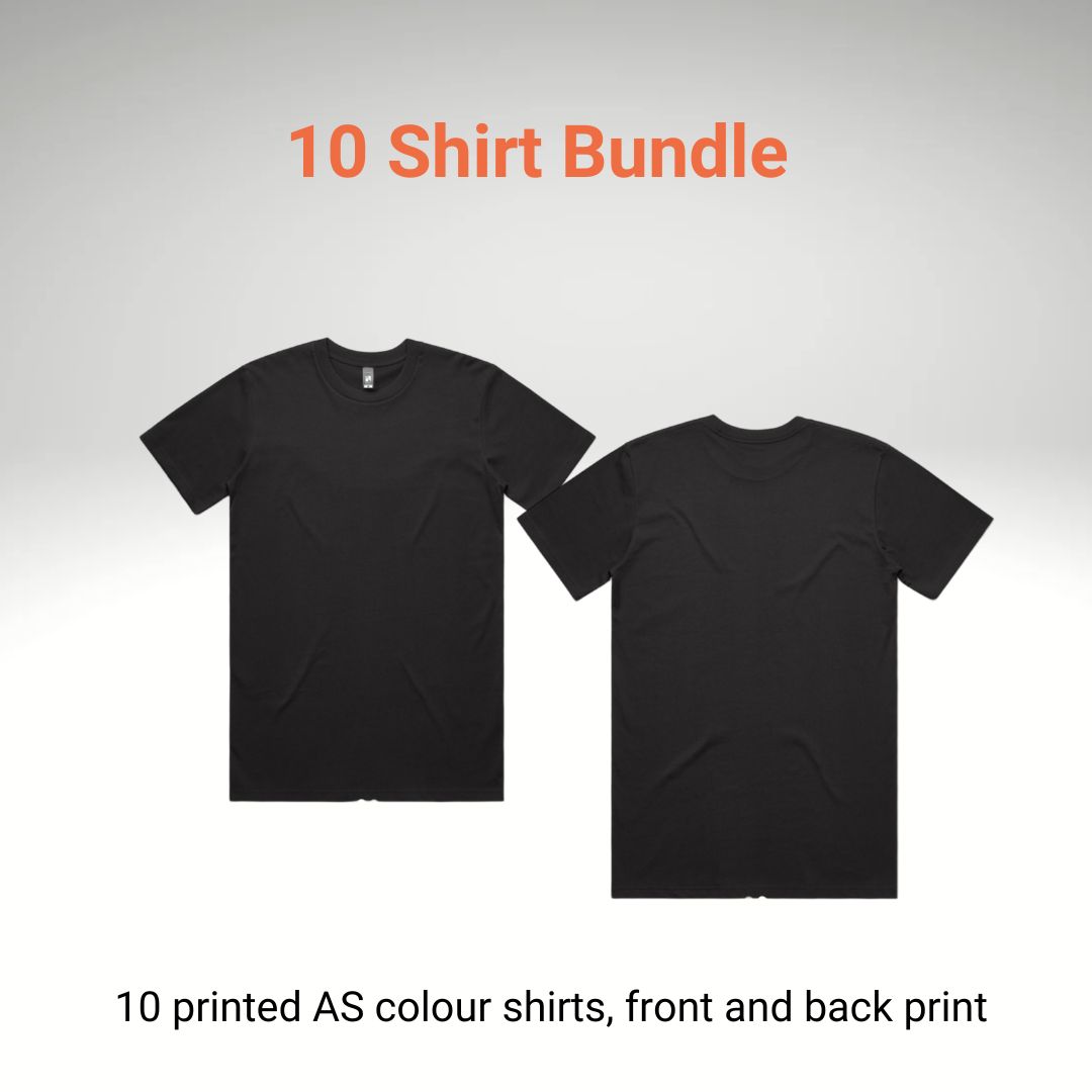 BUNDLE Classic T-shirt | Custom Printed