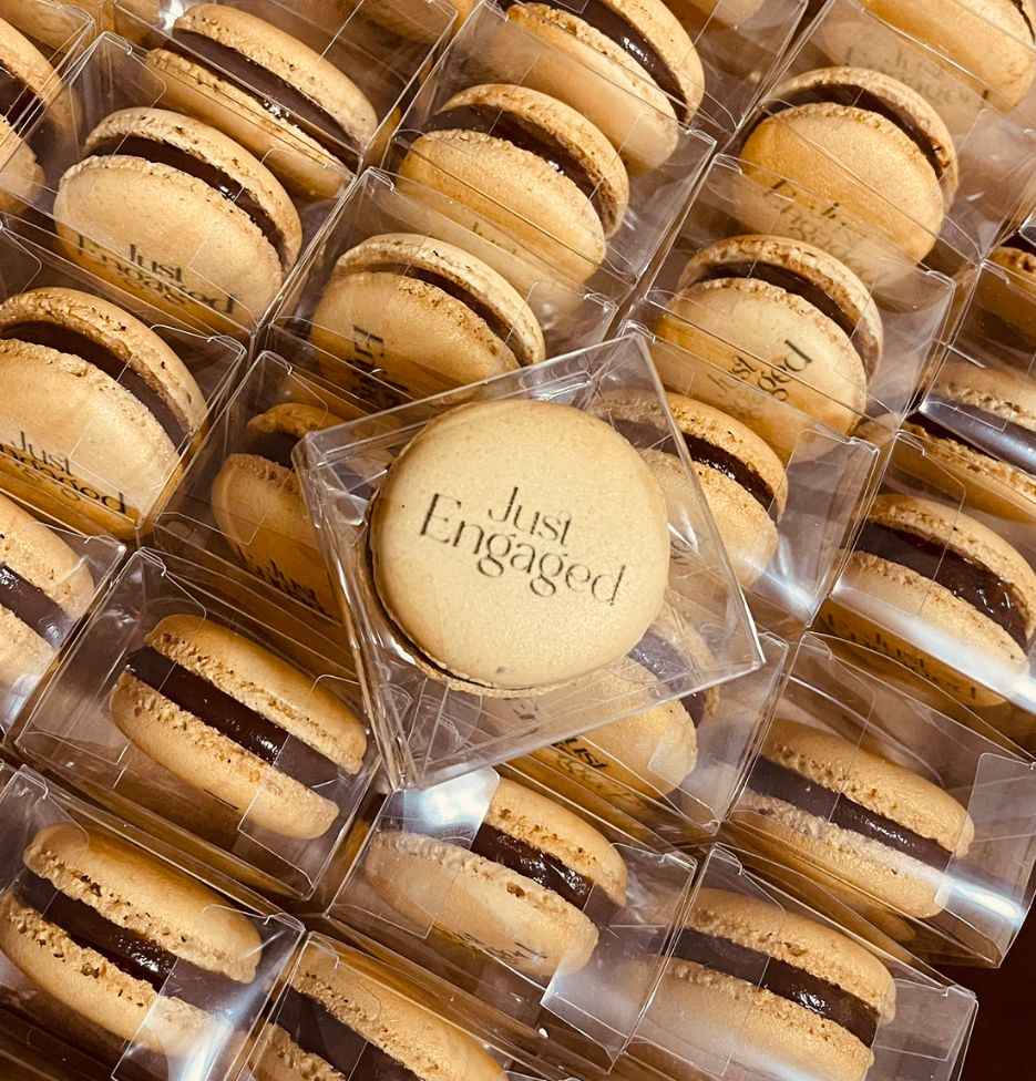 Custom Printed Macarons | Individually Boxed & Ribboned